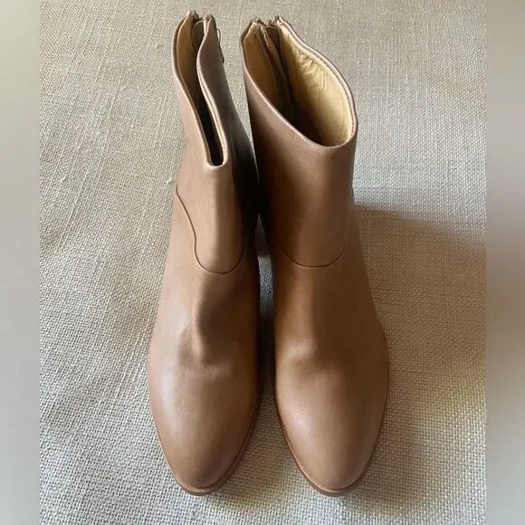 Nisolo Dari Boot 2.0 Tan Leather Booties 7